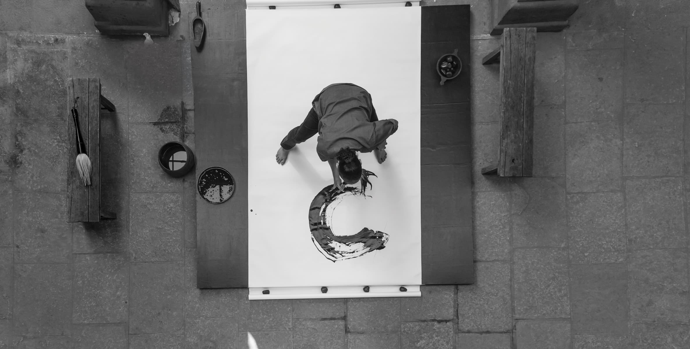 Calligraphy camp in Bhor, Pune, 2016
